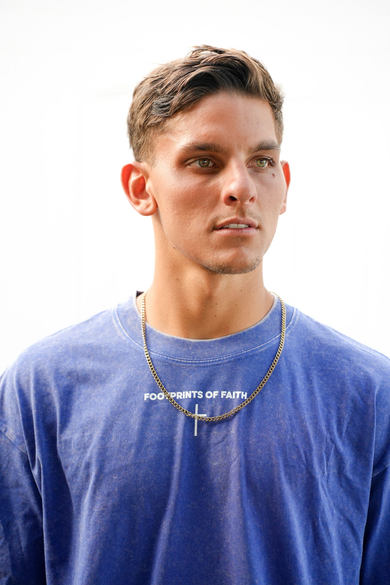 GODS'S PLAN ACID WASH T-SHIRT