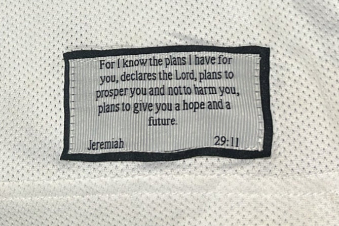 PRE ORDER JEREMIAH 29:11 JERSEY
