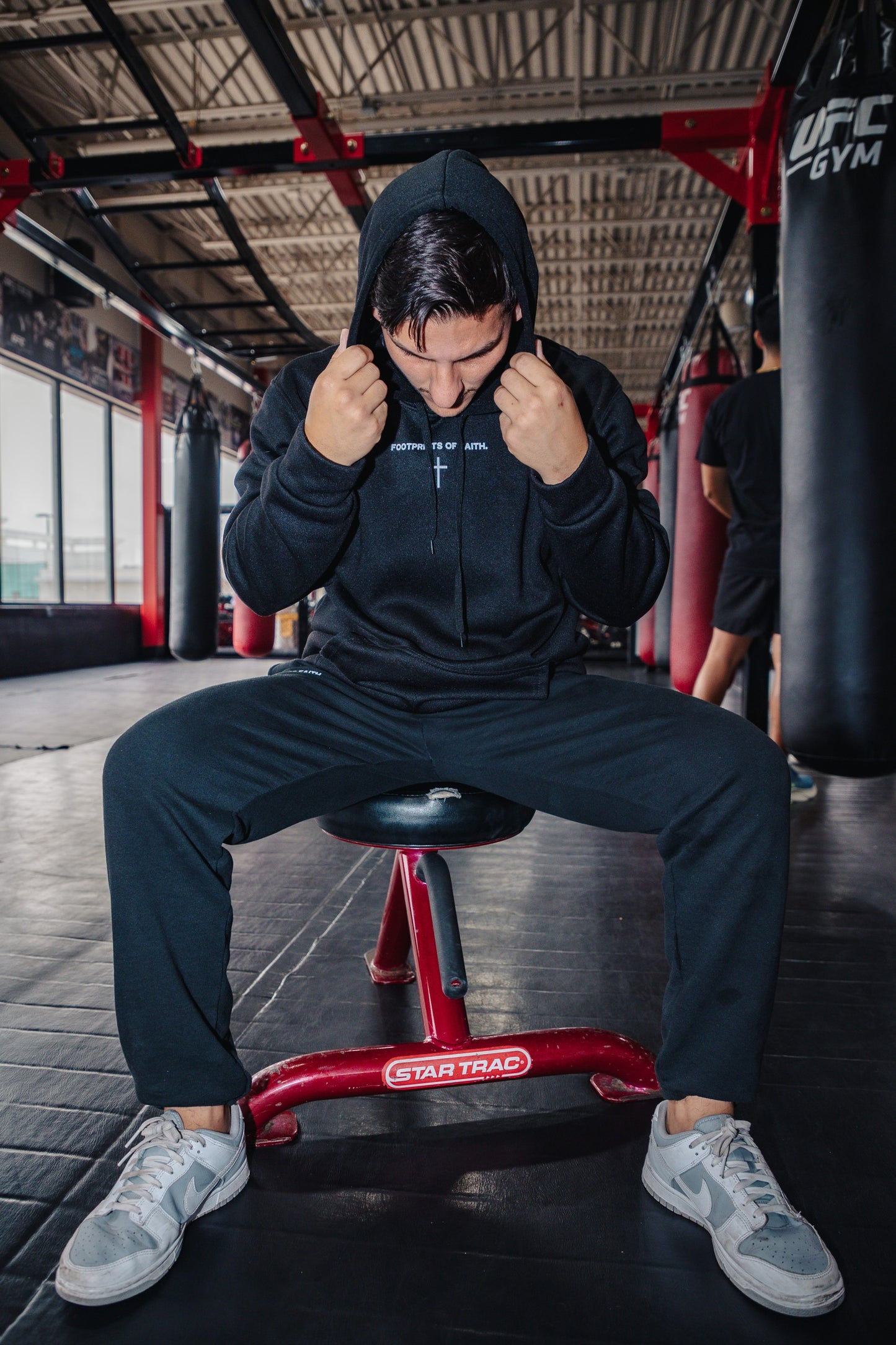 FAITH > FEAR DRI FIT HOODIE