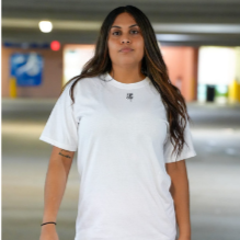 FAITH ACTIVEWEAR T-SHIRT - WHITE