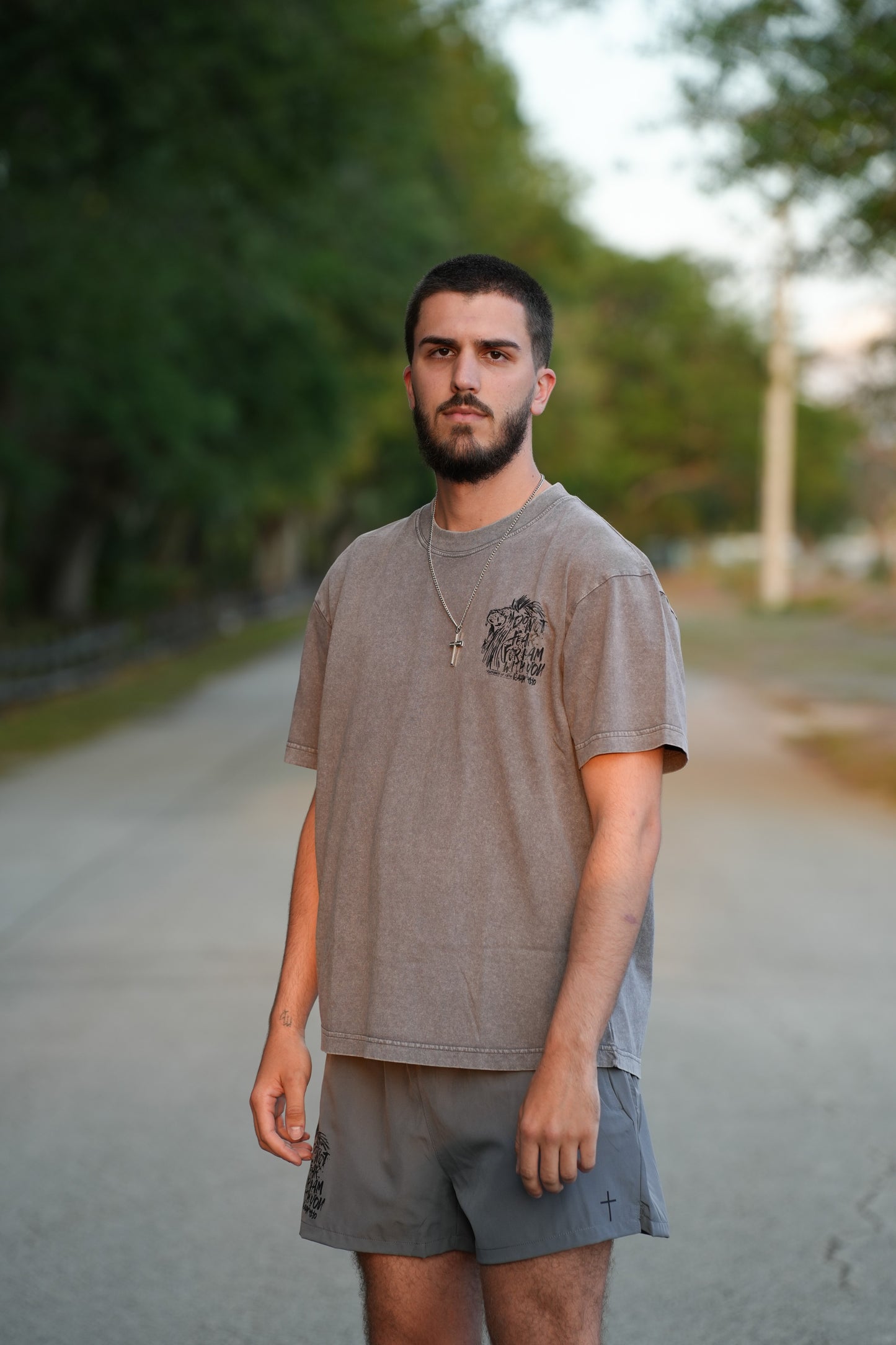 ISAIAH 41:10 ACID WASH OVERSIZED T