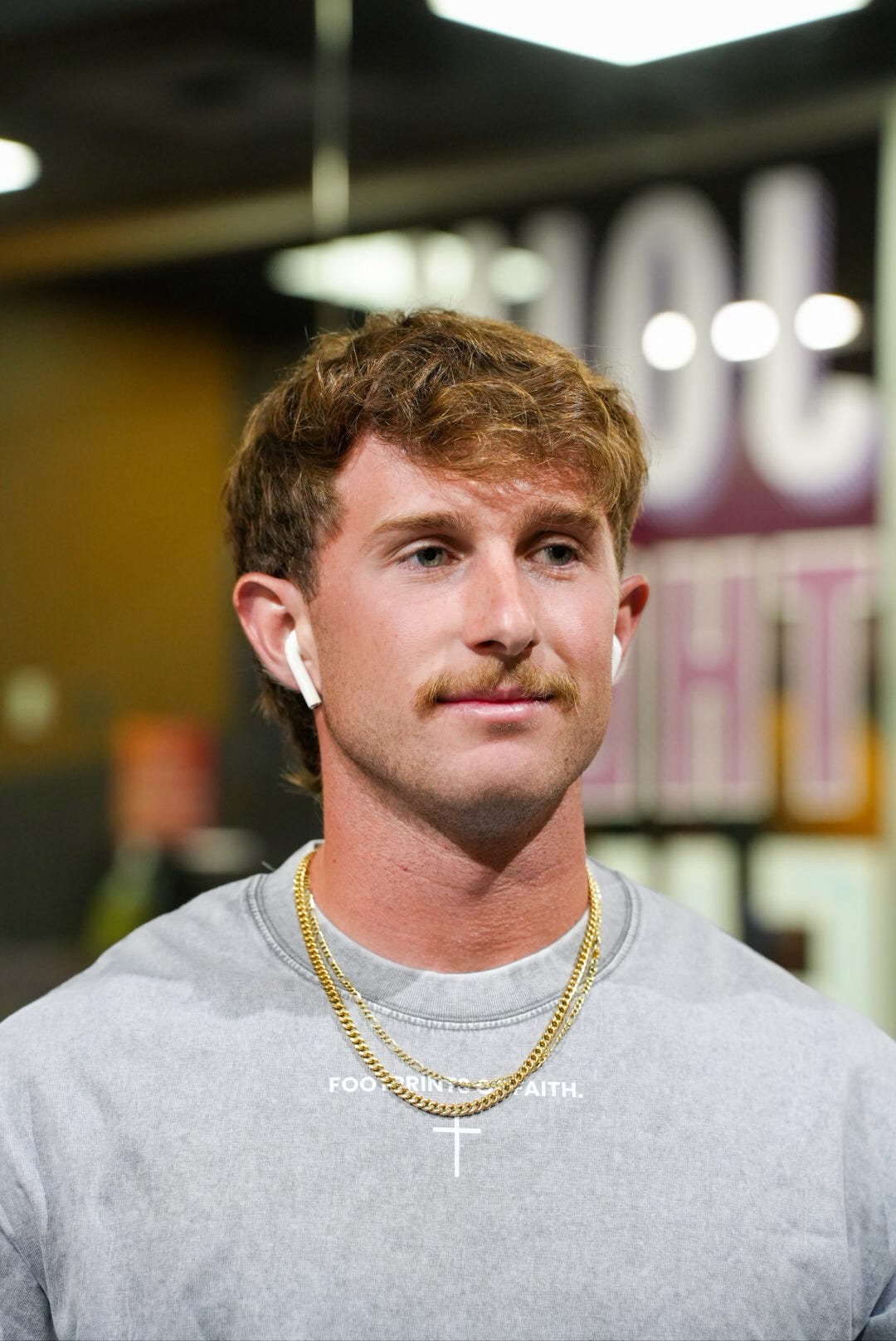 Walk By Faith Oversized Acid Wash Tee