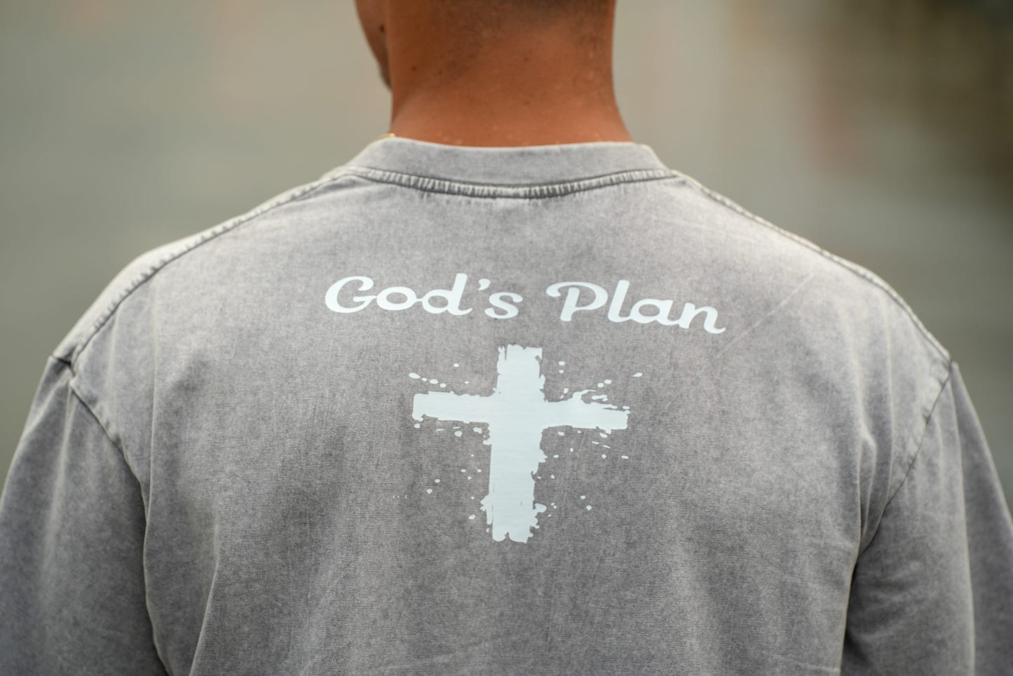 GOD’S PLAN ACID WASH T -SHIRT