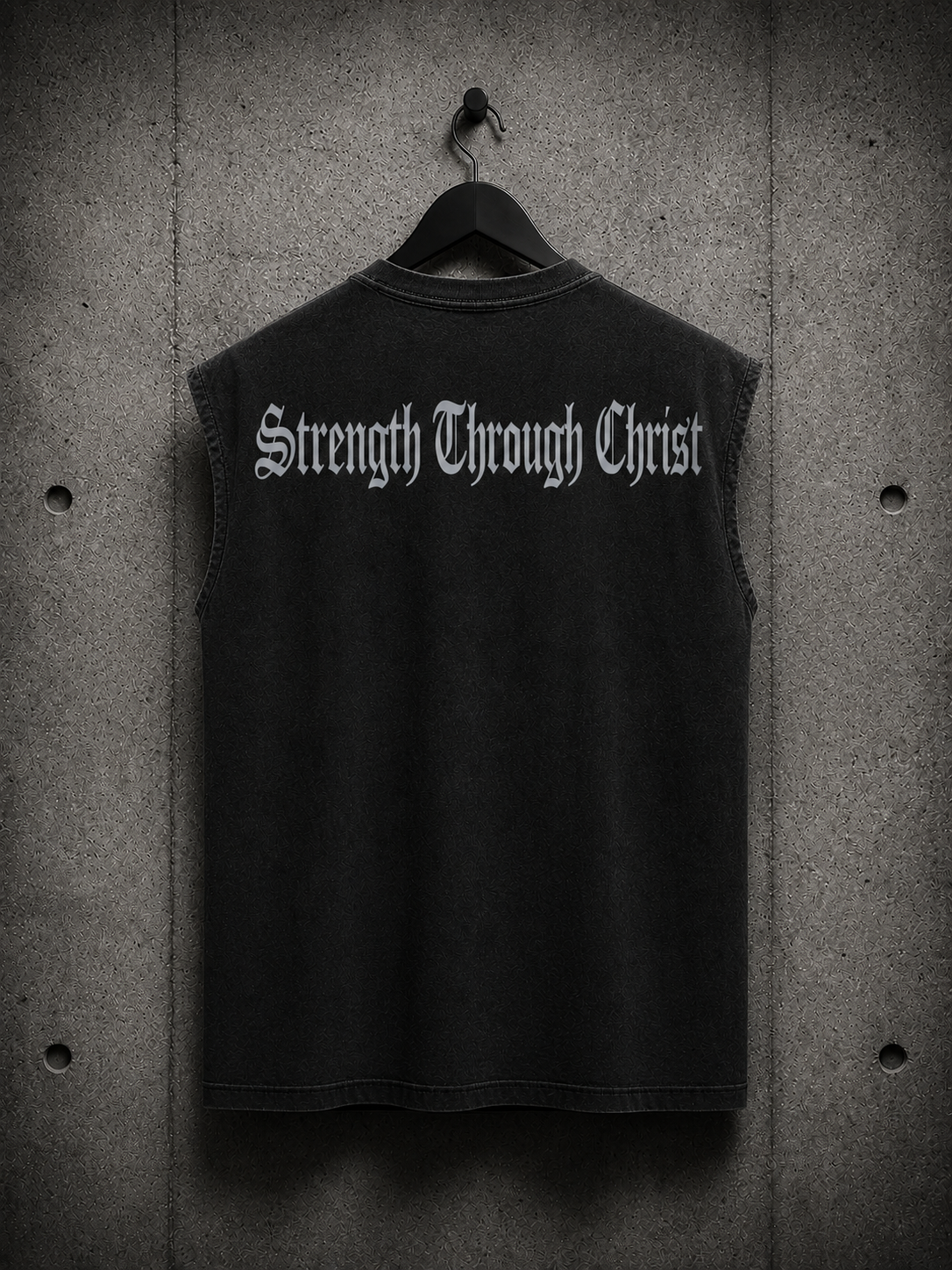Acid Wash Classic Tank - Black