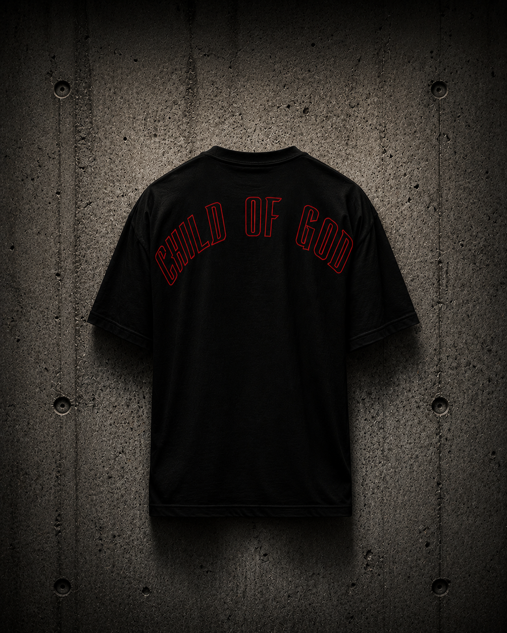 CHILD OF GOD HEAVYWEIGHT TEE - black