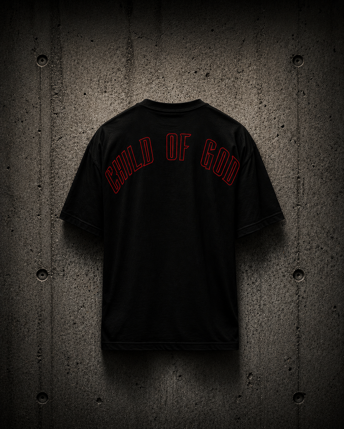 CHILD OF GOD HEAVYWEIGHT TEE - black