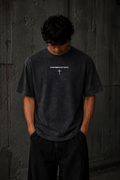 Acid Wash Tee - Black