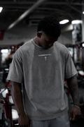 Acid Wash Tee - Grey