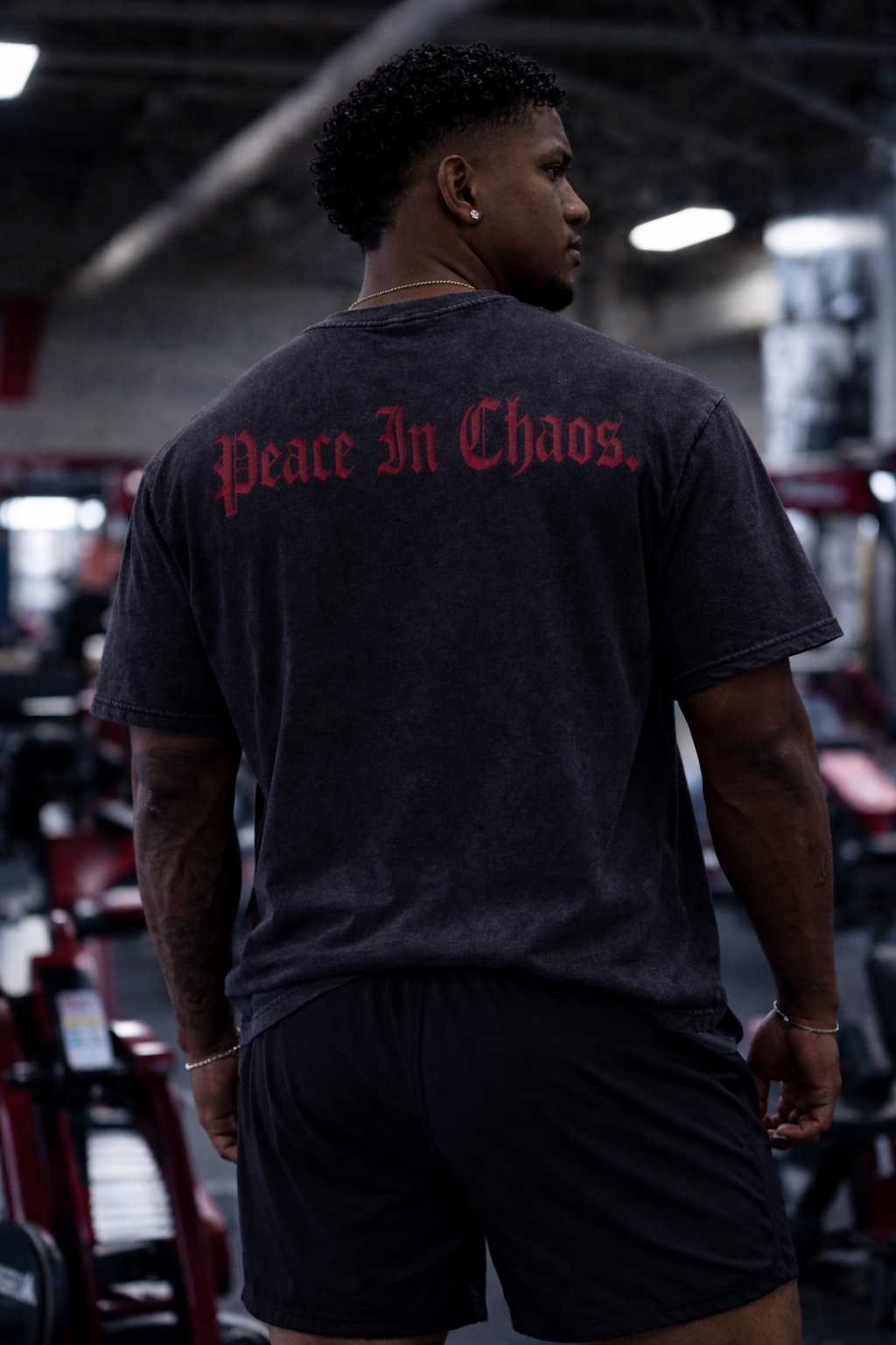 Peace In Chaos Black Tee - Limited Collection