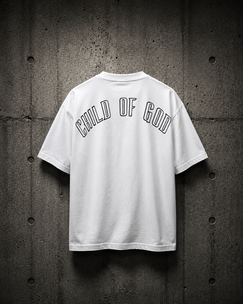 CHILD OF GOD HEAVYWEIGHT TEE - white