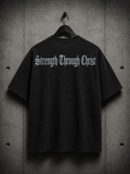 Strength Through Christ Tee - Black