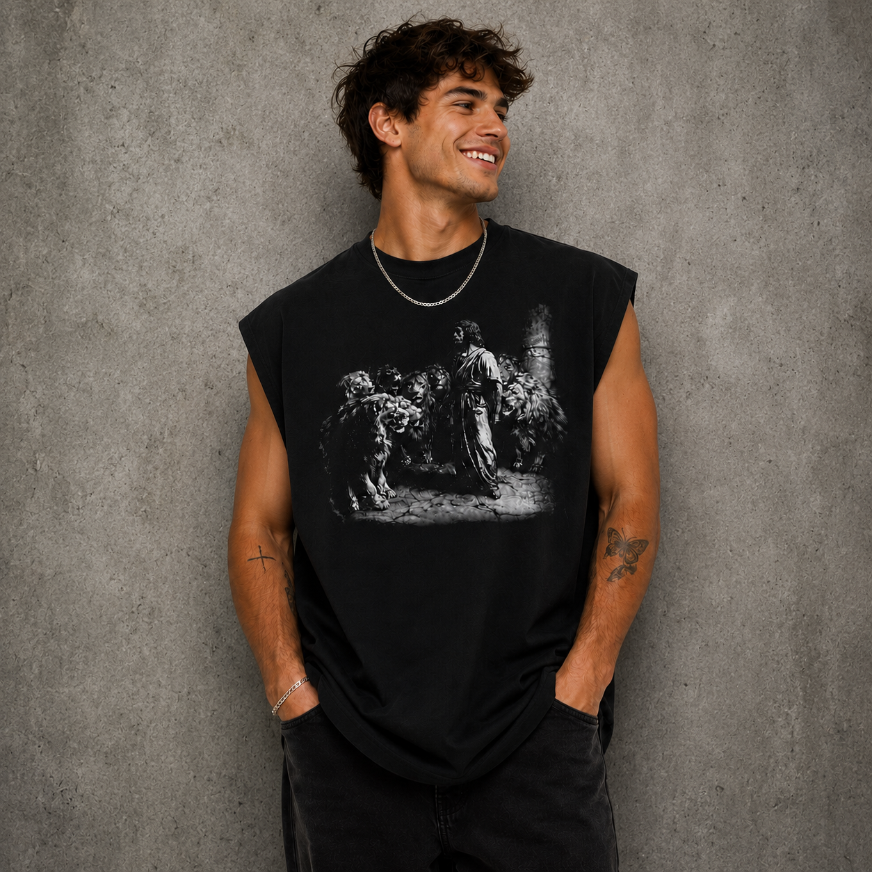 The Lion's Den: Cutoff Tee