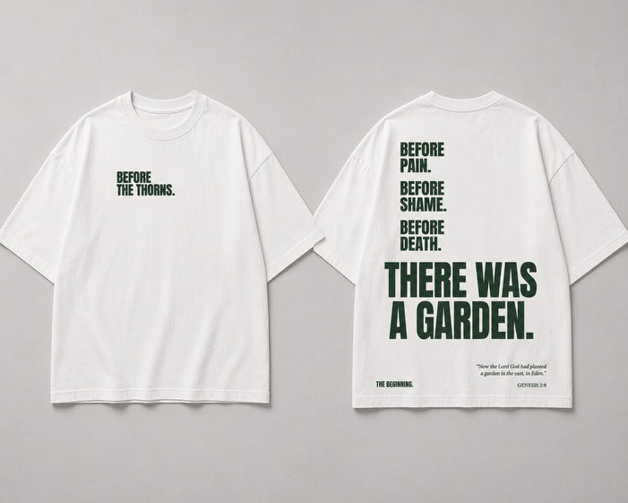 THE GARDEN TEE - WHITE