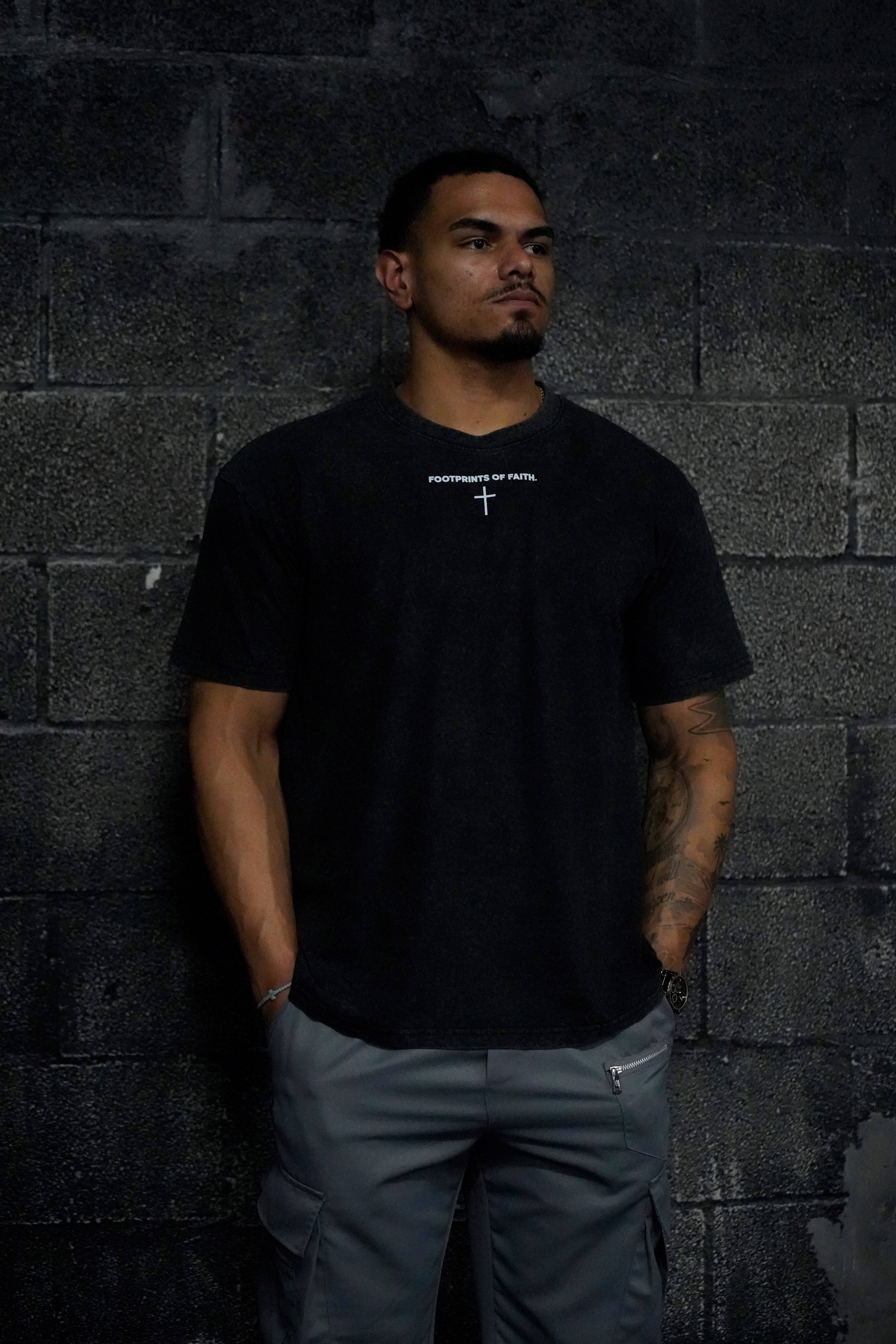 Strength Through Christ Tee - Black