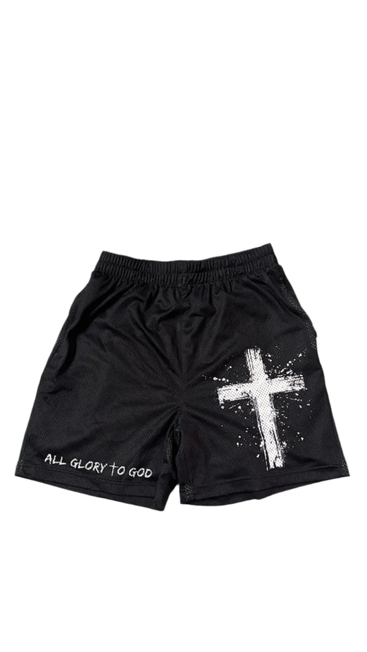MESH SHORTS - BLACK