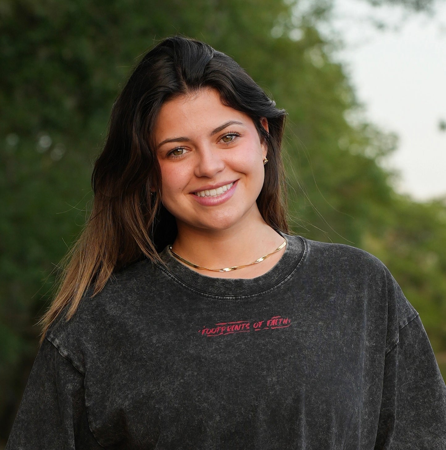 ISAIAH 41:10 ACID WASH OVERSIZED T - BLACK