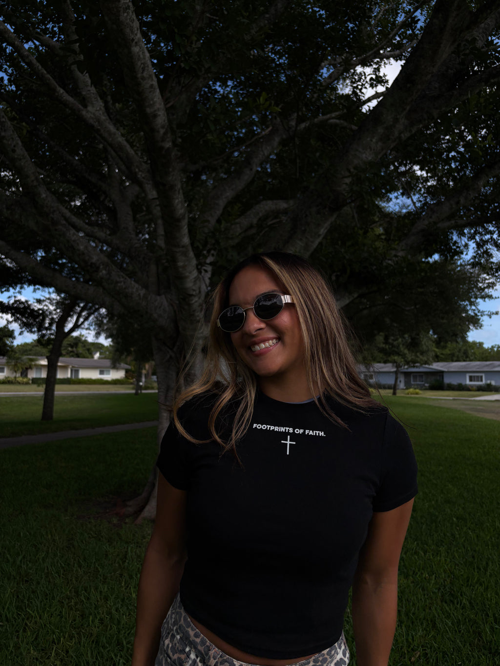 Ladies Baby Tee - Black