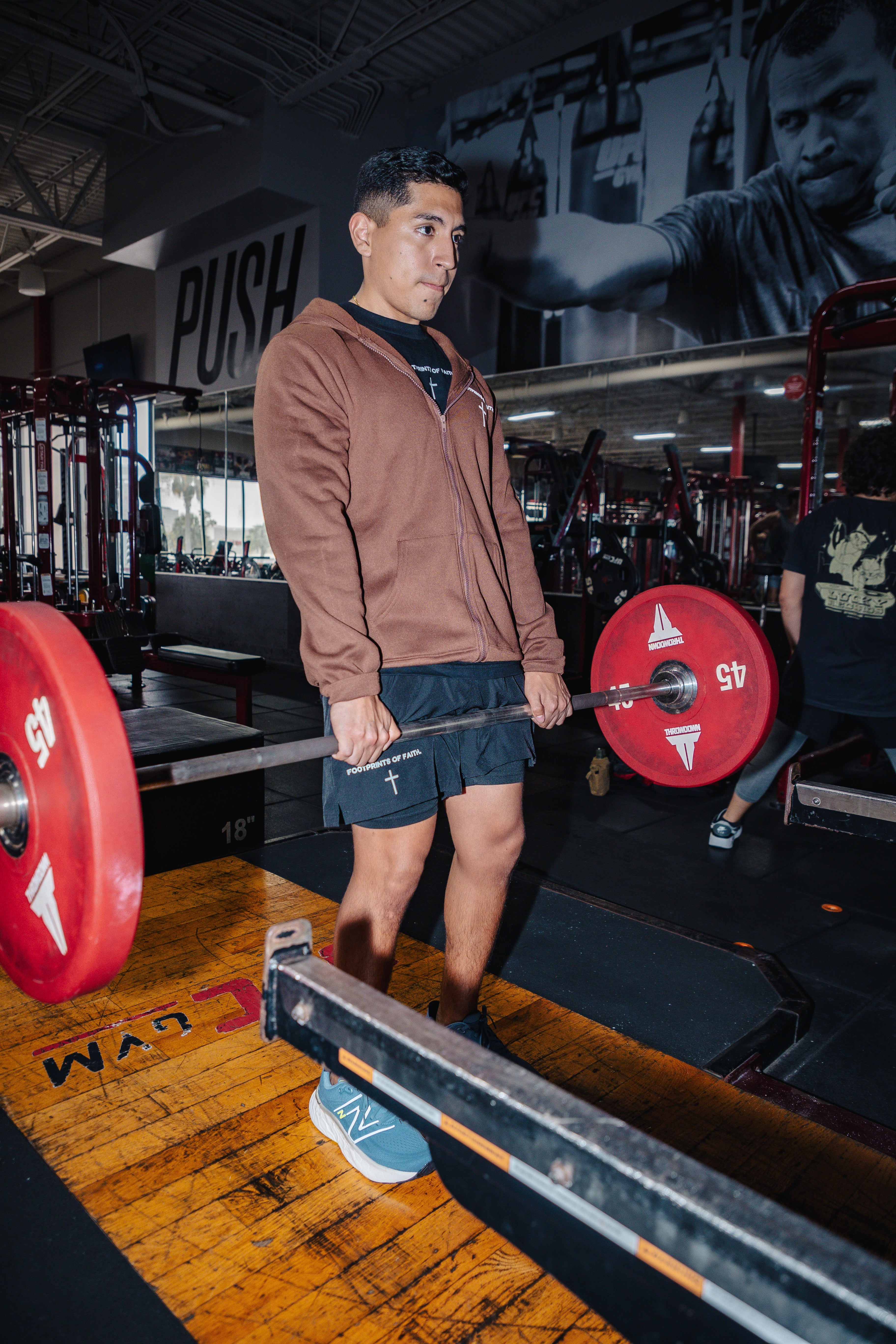 FOOTPRINTS OF FAITH SHORTS