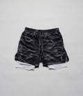 COMPRESSION SHORTS - CAMO GREY