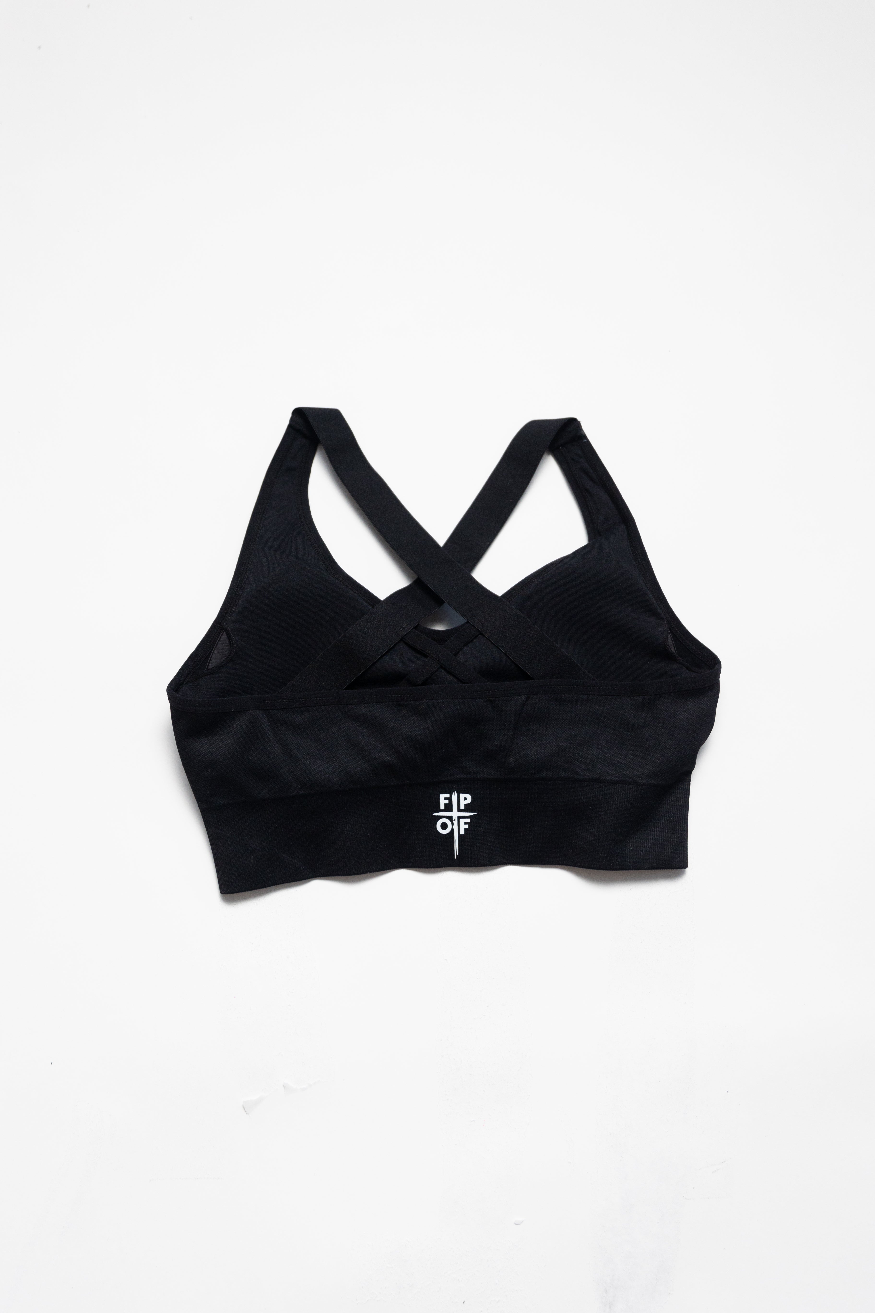 FAITH-INFUSED SPORTS BRA