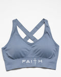 FAITH-INFUSED SPORTS BRA