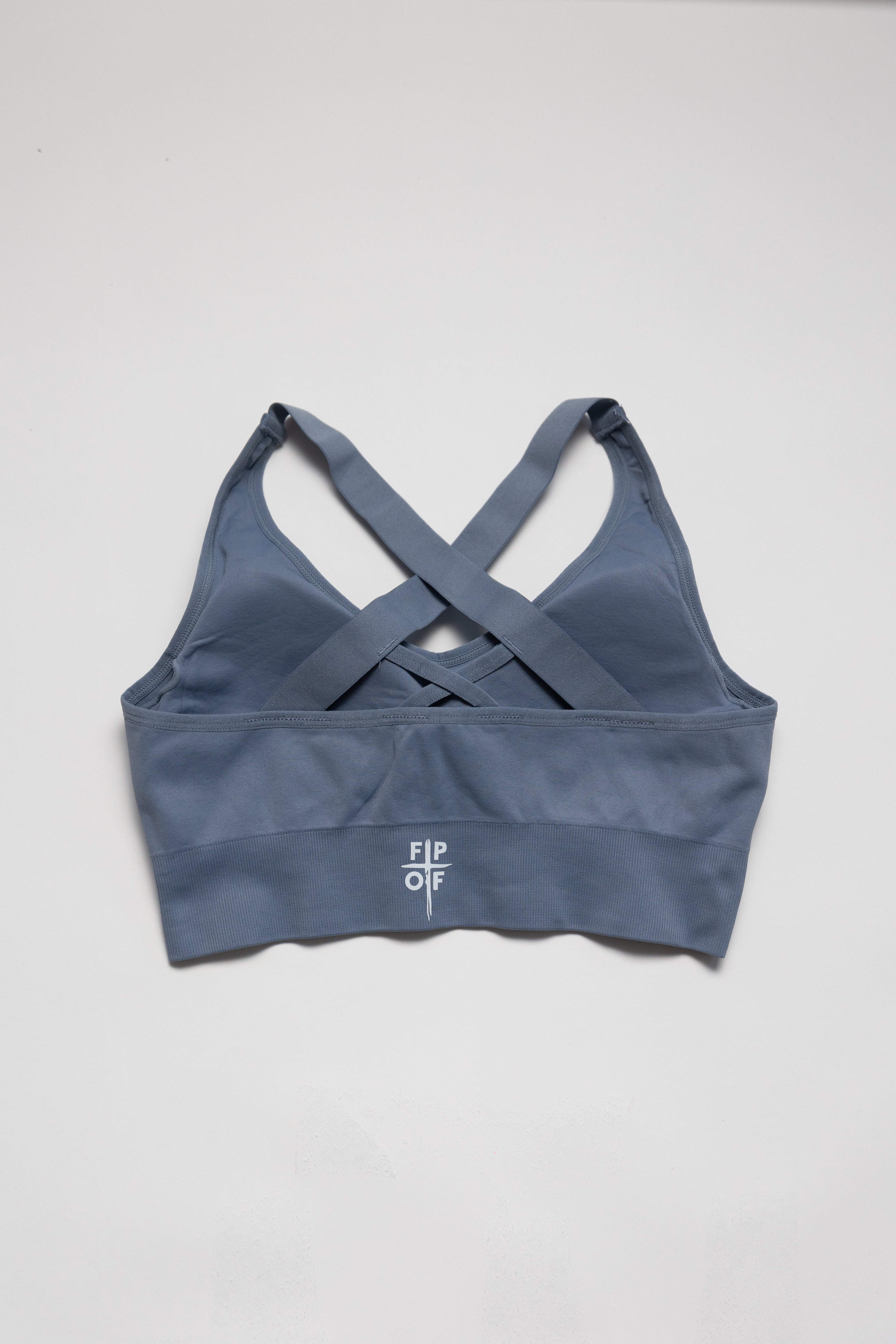 FAITH-INFUSED SPORTS BRA