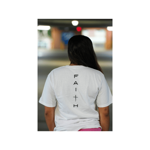 FAITH ACTIVEWEAR T-SHIRT - WHITE