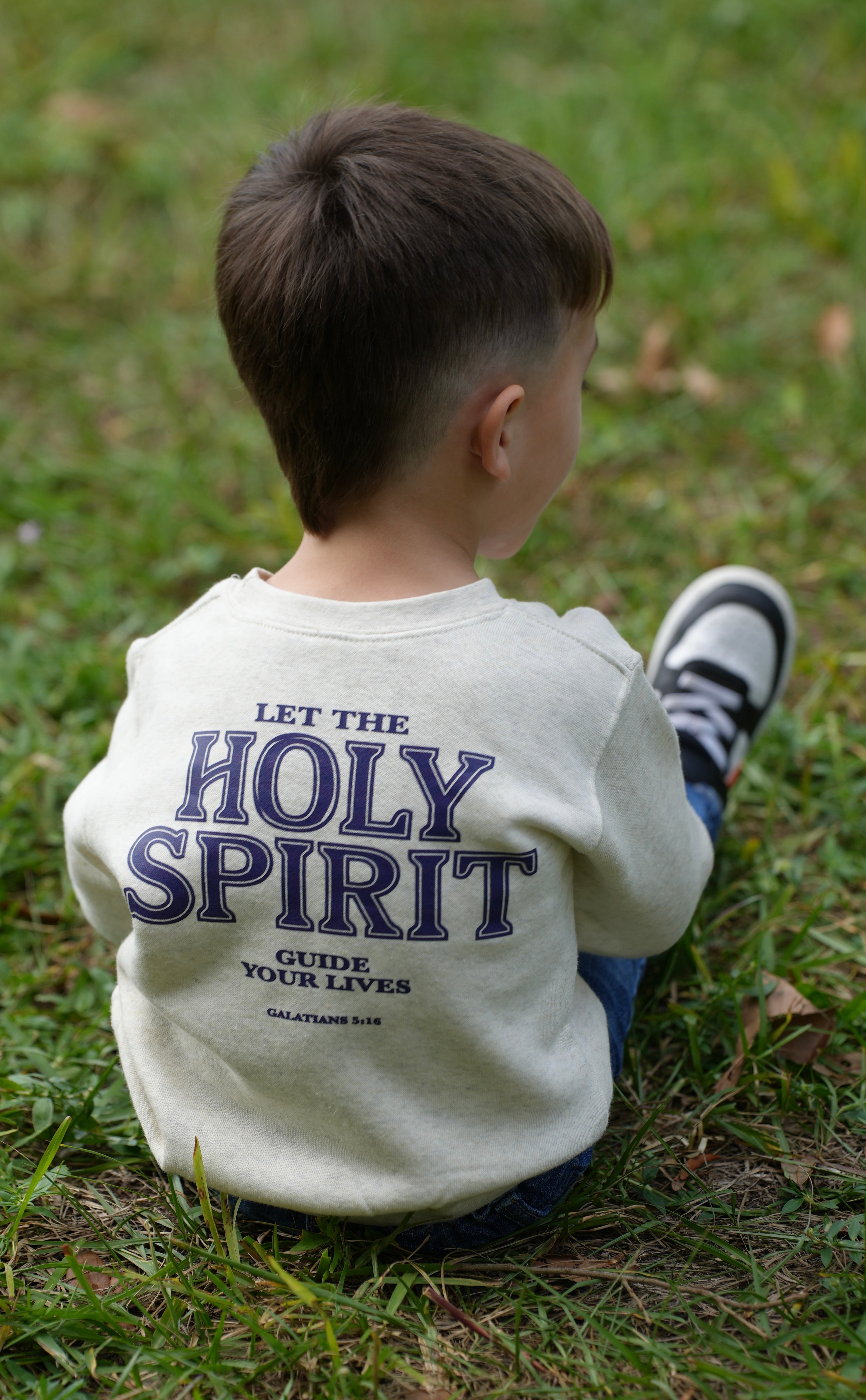 TODDLER SURRENDER CREWNECK - TAN