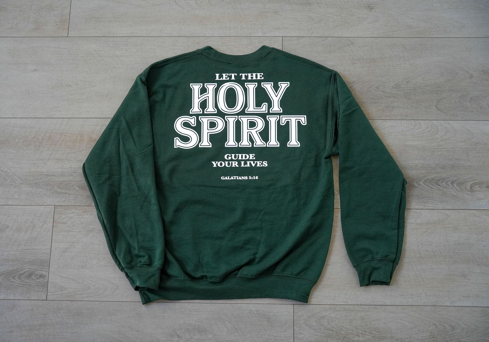 SURRENDER CREWNECK - FOREST GREEN