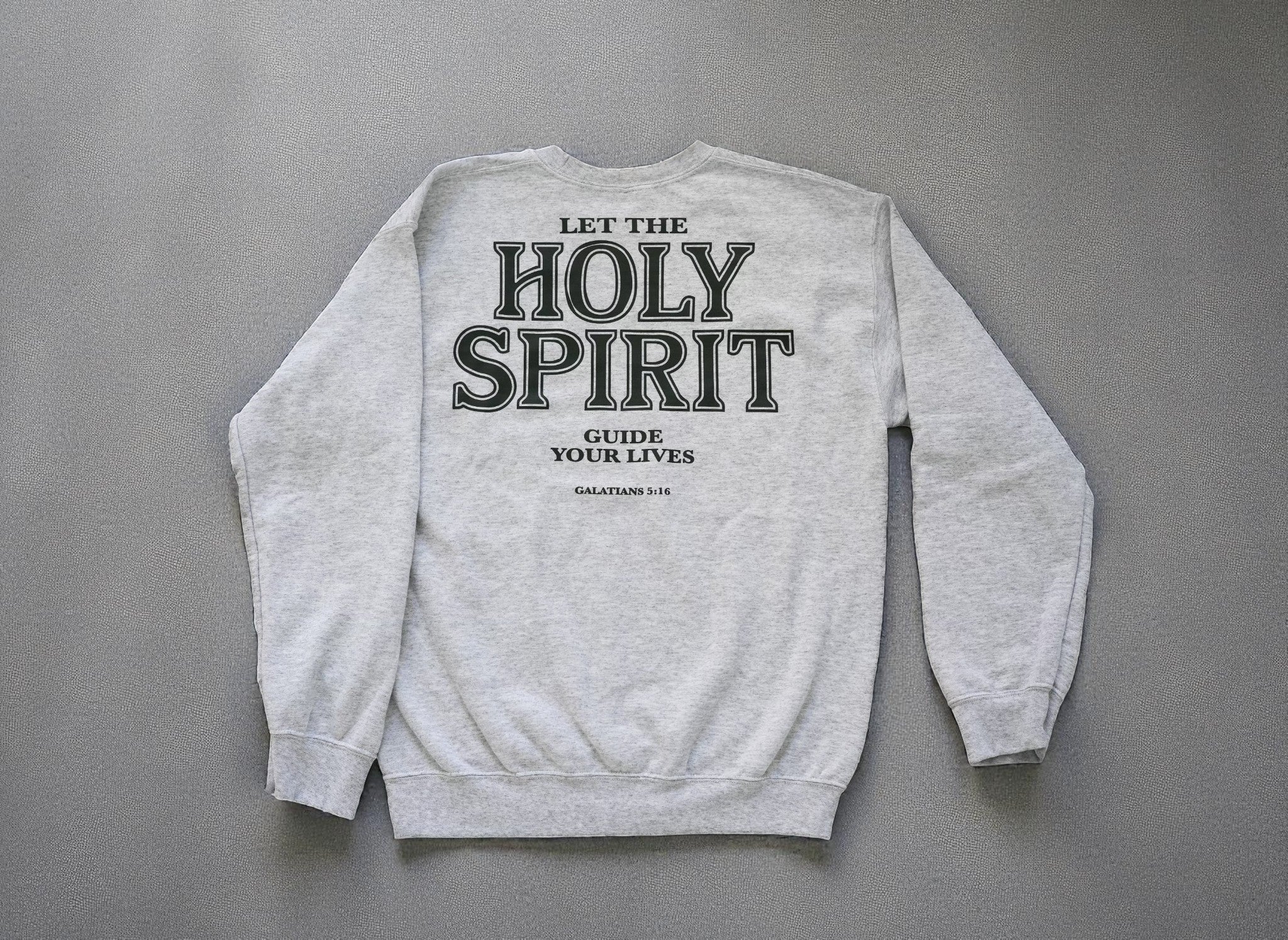 SURRENDER CREWNECK - HEATHER GREY