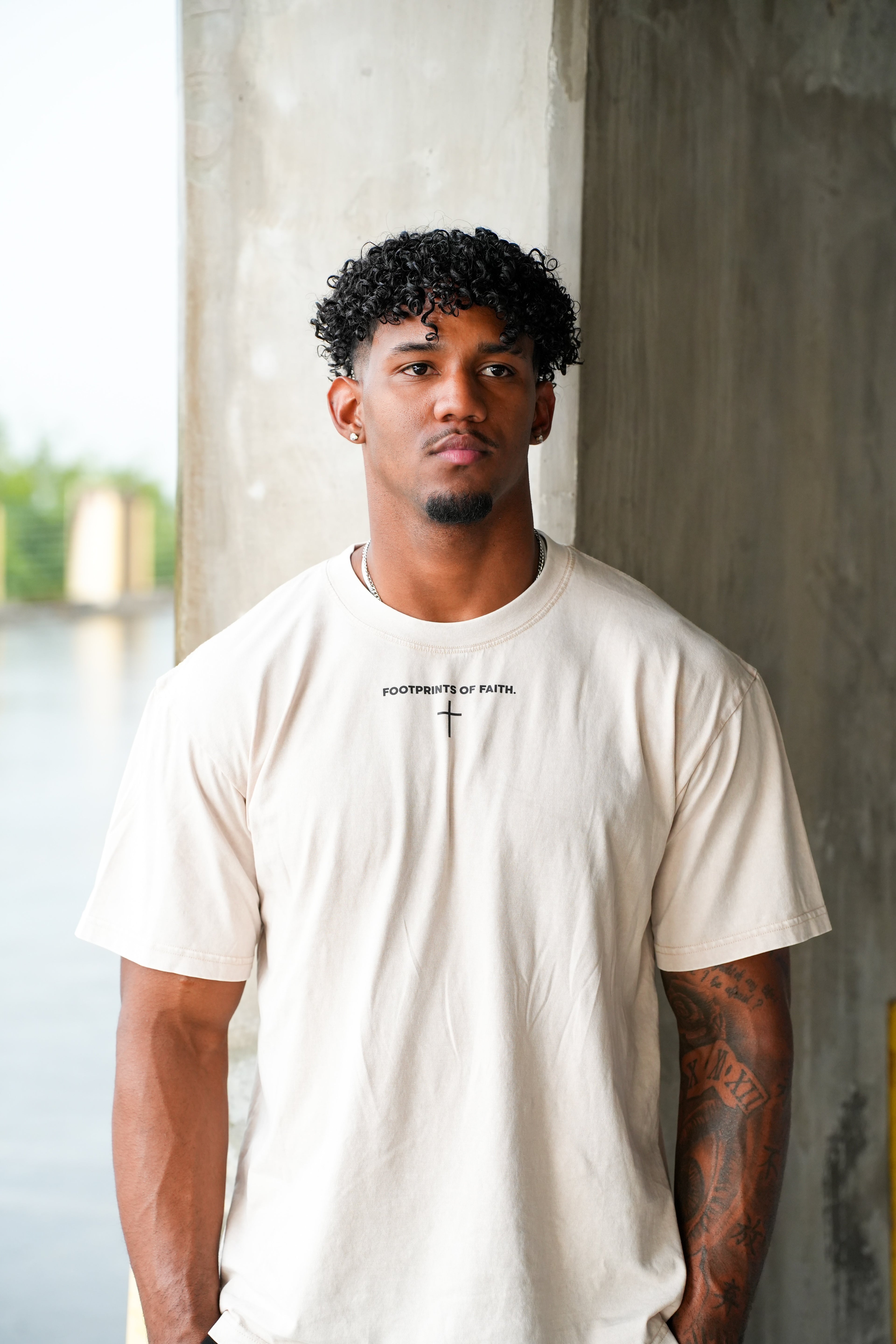 ACID WASH T - OFF WHITE