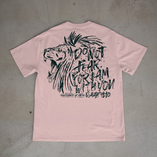 ISAIAH 41:10 GRAPHIC T-SHIRT - LIGHT PINK